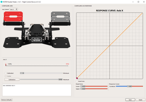 New program for calibrating rudder pedals v0.1.0.3 (for RH Rotor, RX Viper V3 rudder pedals)